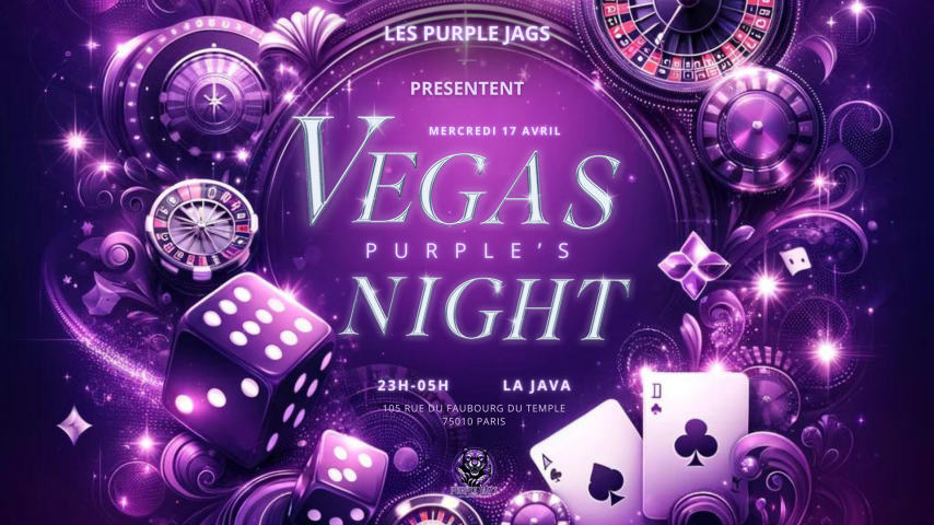 Vegas Purple's Night cover