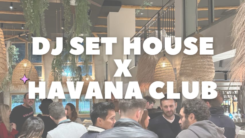 DJ Set House x Havana Club cover