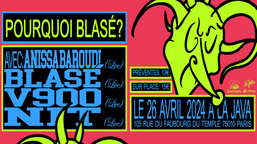 Pourquoi Blasé? cover