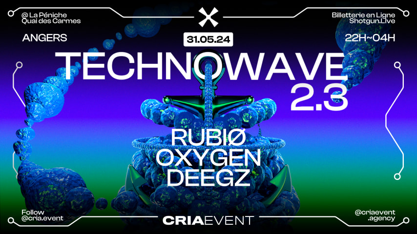 TechnoWave 2.3 RUBIO - DEEGZ - OXYGEN cover