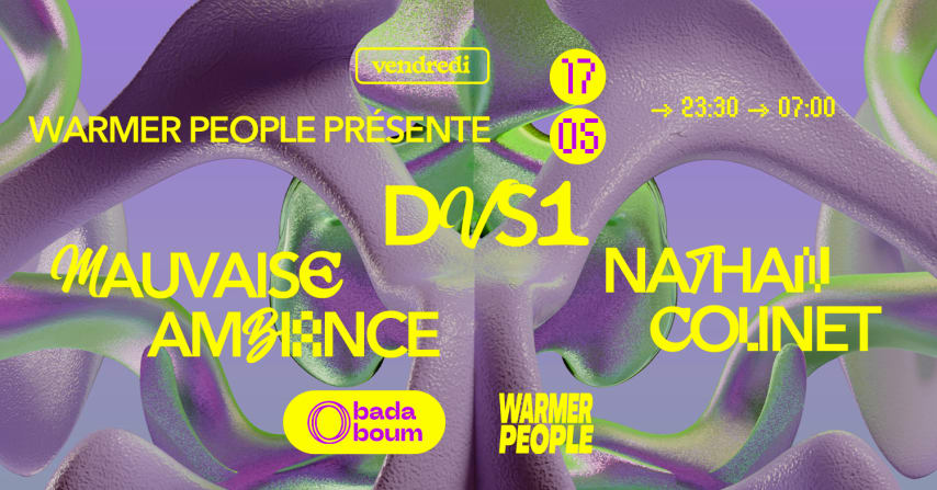 Club — Warmer People Présente Dvs1 (+) Nathan Colinet cover