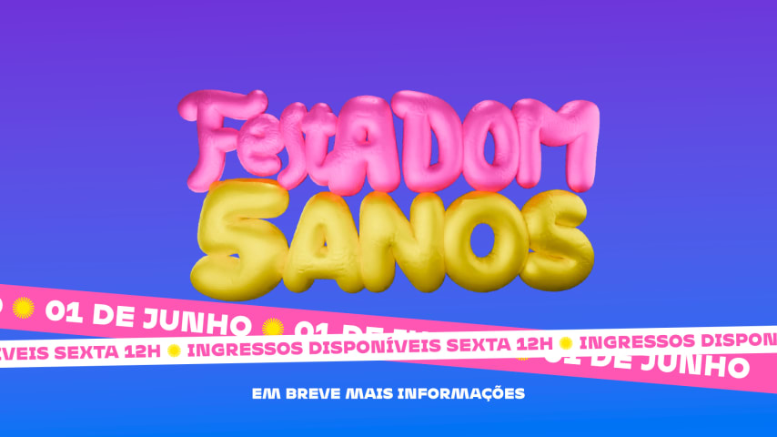 Festa Dom ✺ 5 ANOS cover