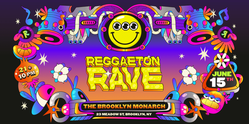 Reggaeton Rave - June 15th (21+) cover