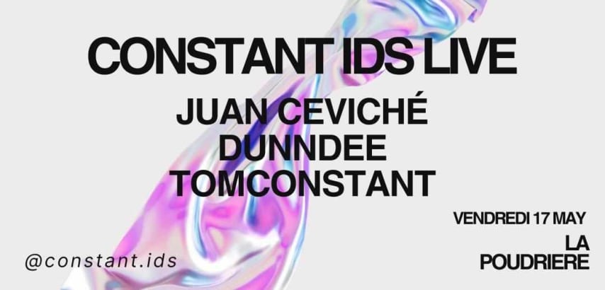 CONSTANT IDs LIVE cover