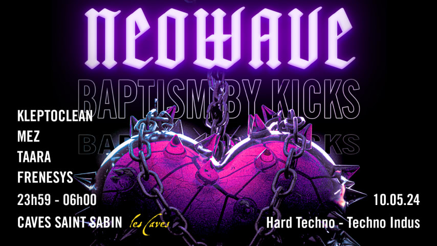 NEOWAVE : BAPTISM BY KICKS cover