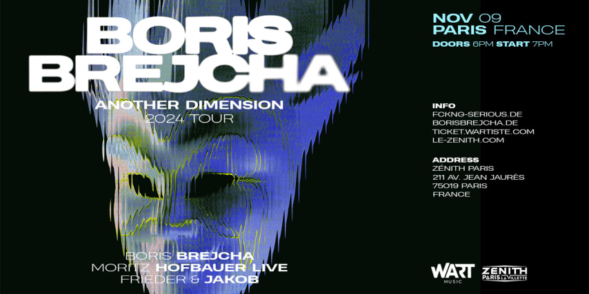 Boris Brejcha - Zenith Paris la Villette cover