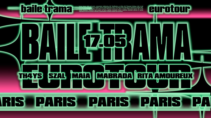 Baile TRAMA w/ TH4YS - PARIS cover