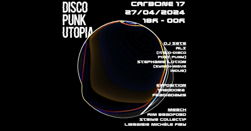 ALX & Friends // Disco-Punk Utopia // Carbone 17 cover