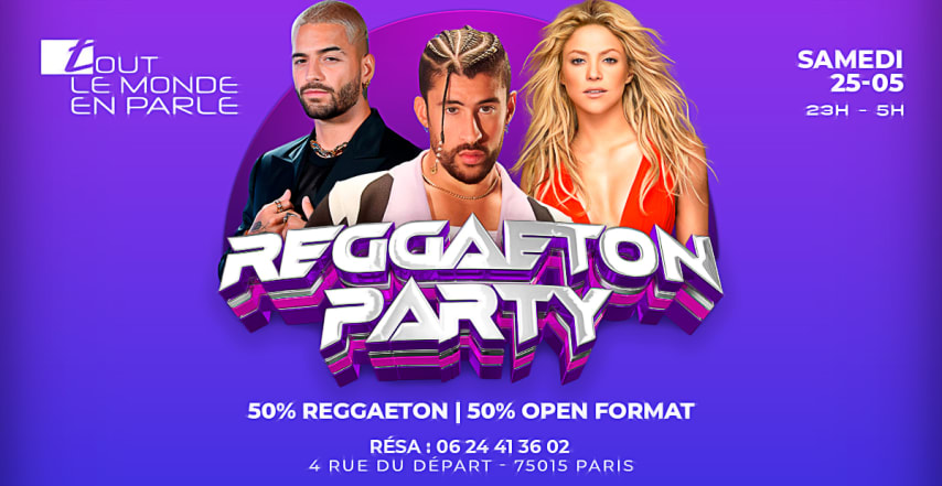 Reggaeton party / club / terrasse sonorisé cover