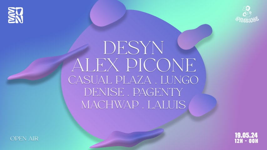 Symbiose x Eden : Desyn, Alex Picone & more cover