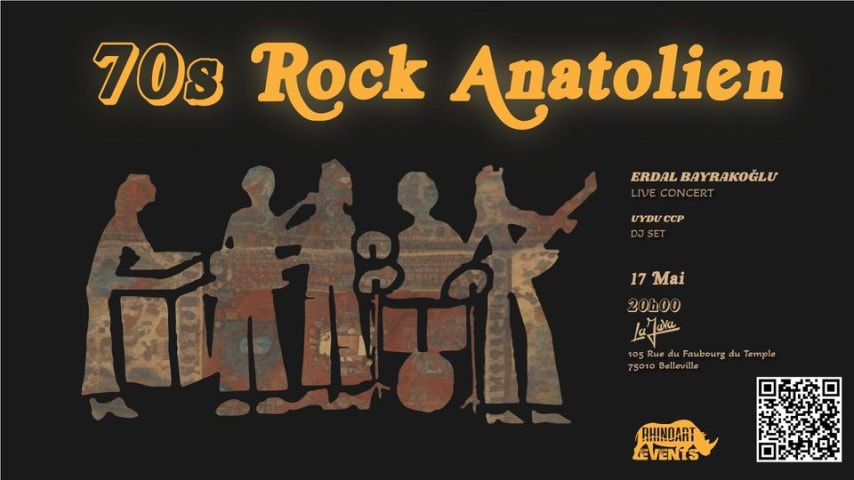 Rock Anatolien des Années 1970 : ERDAL BAYRAKOGLU & UYDU CCP cover