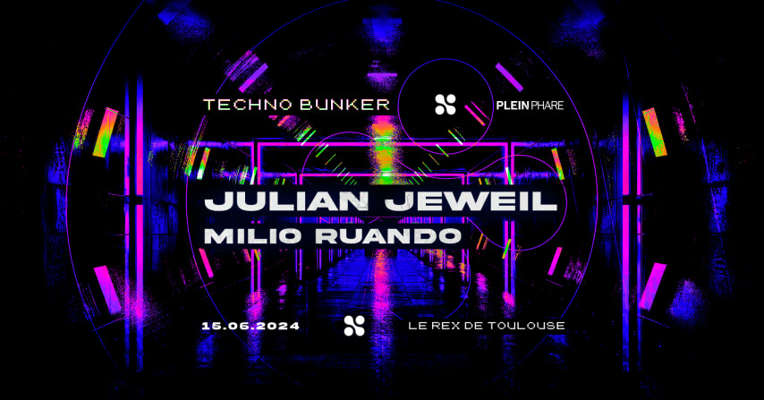 TECHNO BUNKER w/ Julian Jeweil, Milio Ruando cover