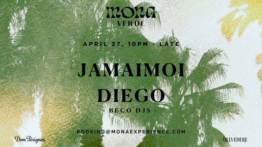 Jamaimoi + Diego (Beco Dj) x Mona Verde cover