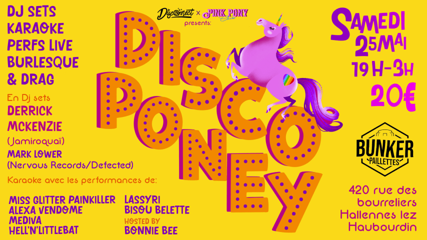 Pink Pony Club & Disconnect Présentent : Disco Poney cover