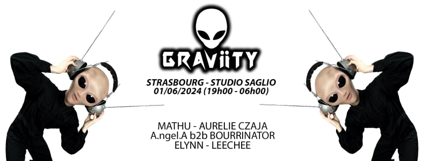 Graviity & Friends (Strasbourg, Studio Saglio) cover