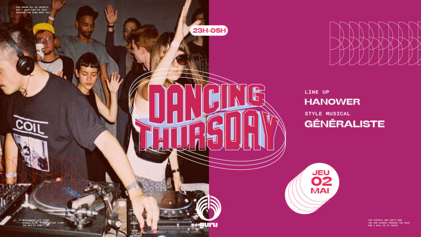 Dancing Thursday #6 - Guru Club cover