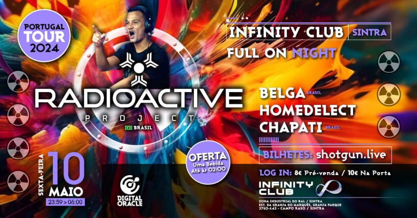 RADIOACTIVE PROJECT @ Infinity Club cover