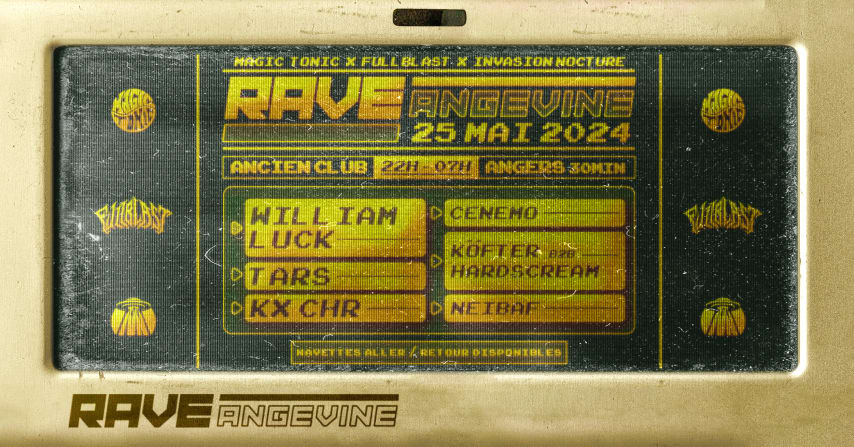 RAVE ANGEVINE w/ MAGIC TONIC x FULLBAST x INVASION NOCTURNE cover