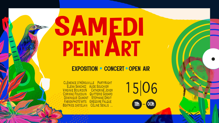 SAMEDI PEIN'ART cover
