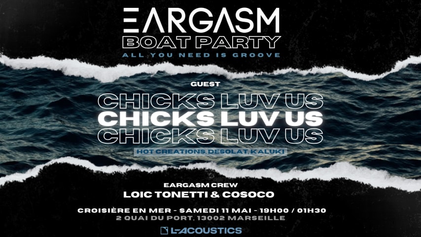 EARGASM - Boat party #1 cover