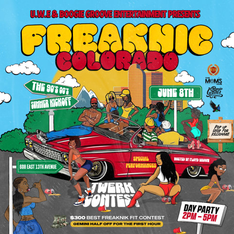 Freaknik Colorado: A 90's & Early 2000's Day Party cover