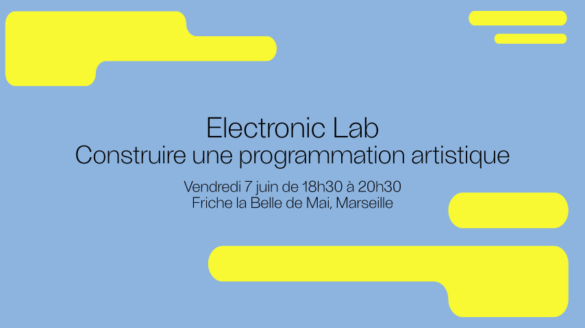 Electronic Lab - Construire une programmation artistique cover