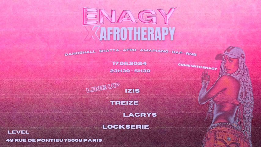 ENAGY x AFROTHERAPY cover