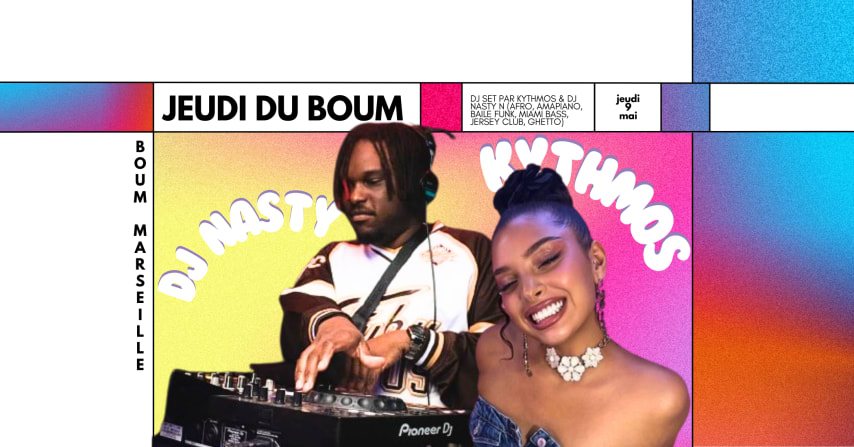 JEUDI DU BOUM • DJ SETS PAR DJ NASTY N & KYTHMOS cover