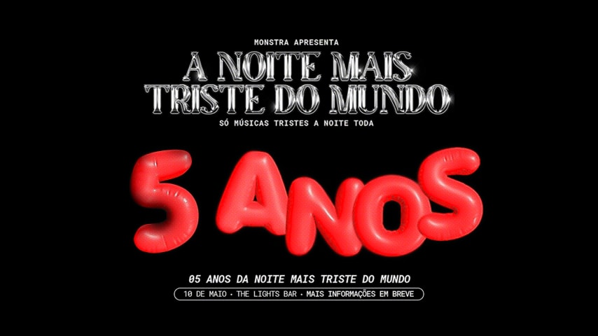 05 ANOS DA NOITE MAIS TRISTE DO MUNDO cover