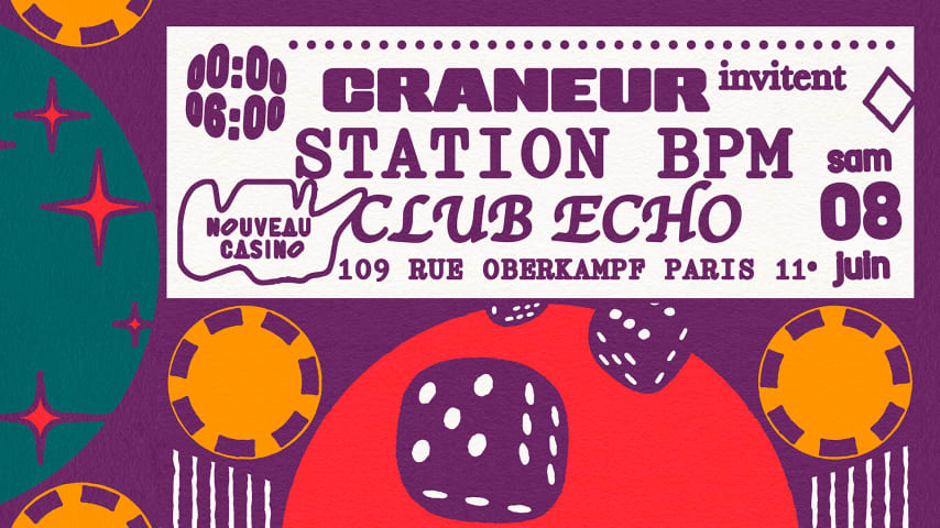Craneur 2 years Party w/ Station BPM & Club Echo cover