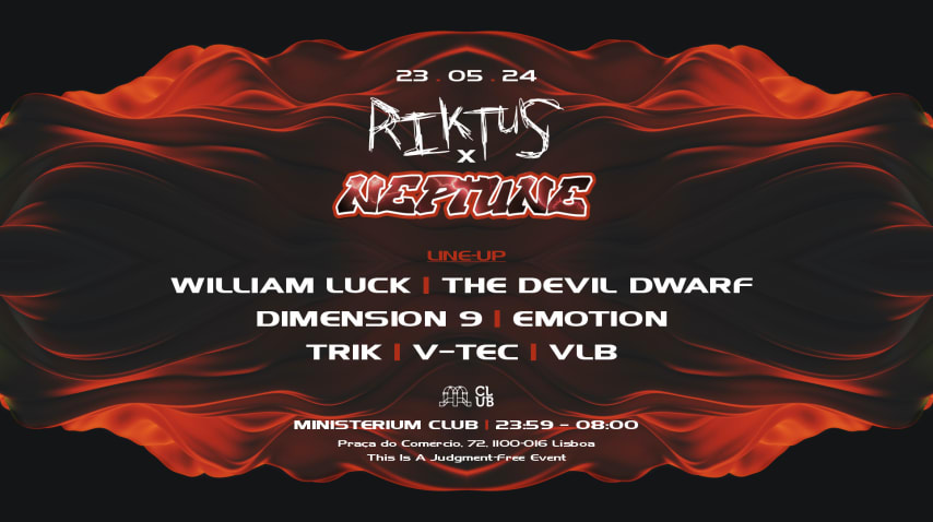 Riktus x Neptune with William Luck and more cover