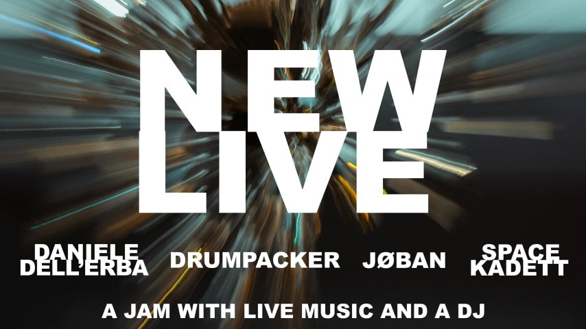 NEW LIVE w/ Daniele dell'Erba, Drumpacker, & Jøban - 16 May cover