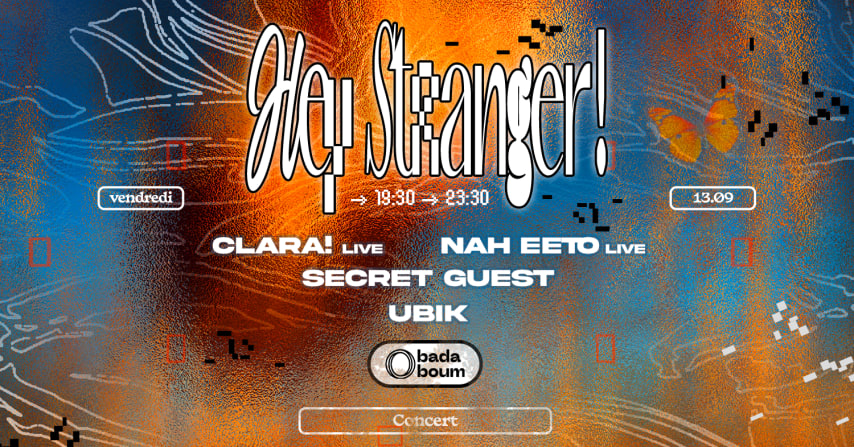 Hey Stranger! — Clara! (+) Nah Eeto (+) Secret Guest cover