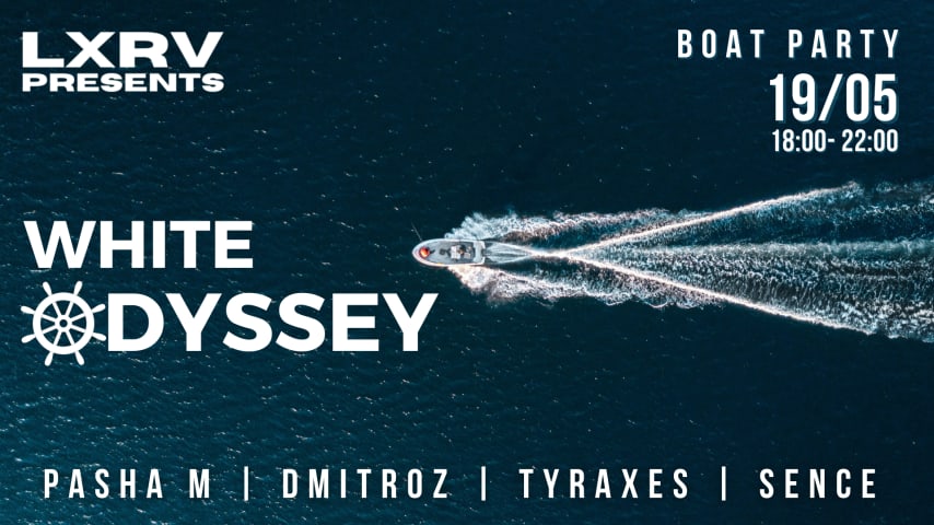 White Odyssey Boat Party cover