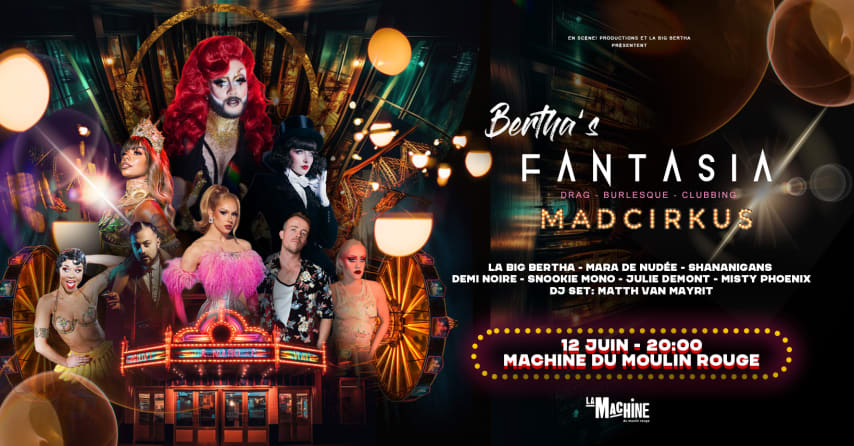 Bertha's Fantasia - Mad Cirkus cover