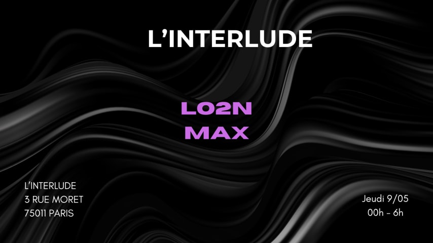 L'interlude House cover