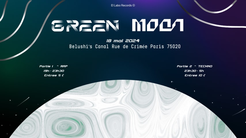 GREEN MOON : cross over rap x techno cover