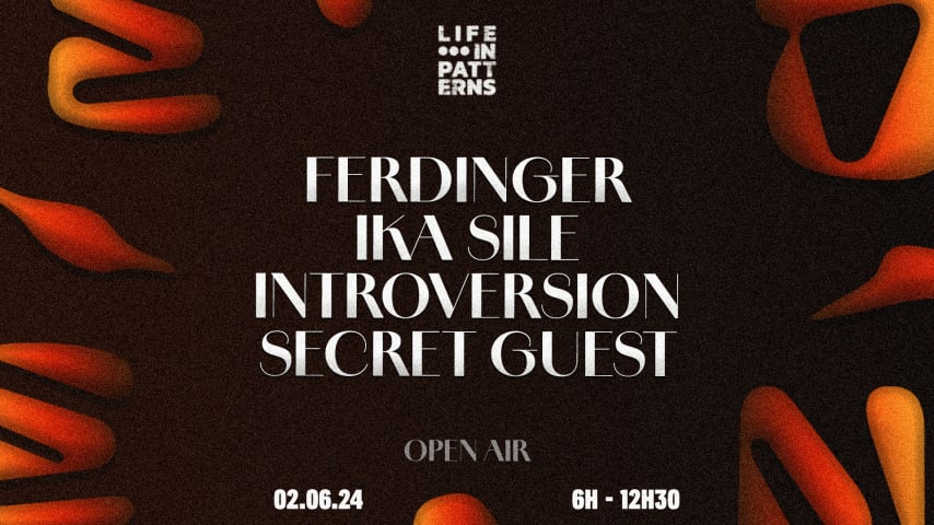 Life In Patterns x Eden : Ferdinger, Ika Sile, Introversion cover
