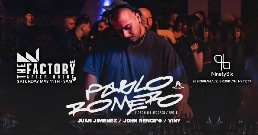 THE OFFICIAL BKLYN AFTER HOURS - PABLO ROMERO - JUAN JIMENEZ cover