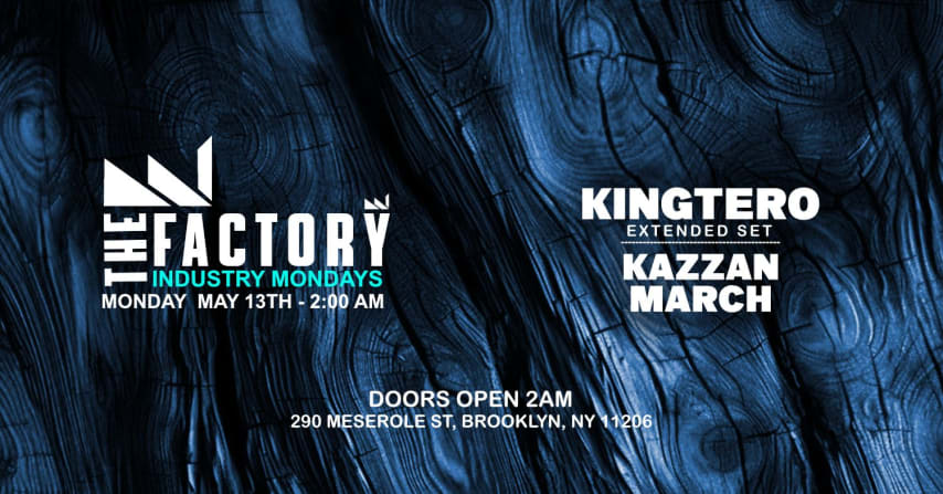 THE OFFICIAL BKLYN AFTER HOURS - KINGTERO - KAZZAN - MARCH cover