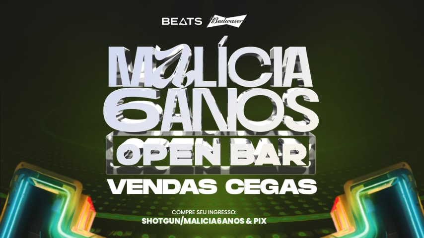 MALÍCIA 6ANOS OPENBAR cover