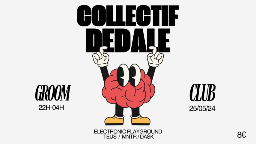 COLLECTIF DEDALE: Electronic Playground / Teus / MNTR / DASK cover