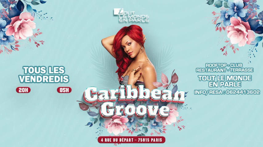 Soiree caribbean groove terrasse club cover