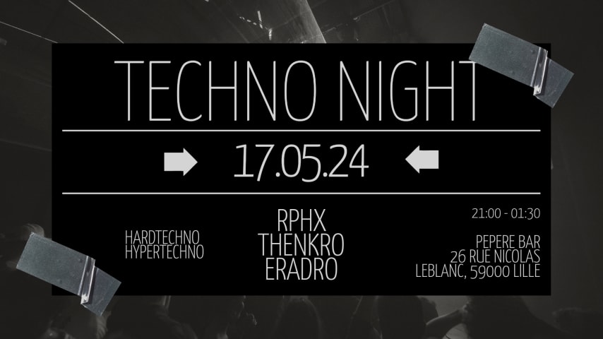 TECHNO NIGHT PPR BAR cover