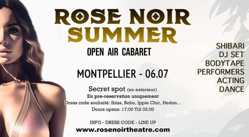 Rose Noir SUMMER cover