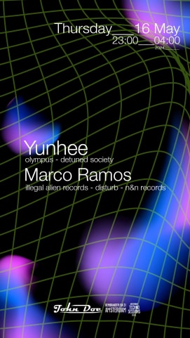 Amsterdam Techno Sessions w/ Yunhee (KR) & Marco Ramos cover