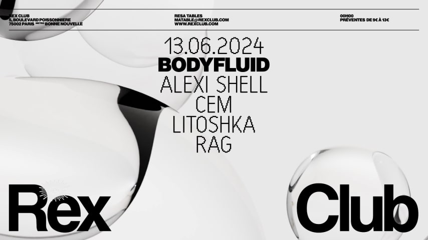 Bodyfluid: Alexi Shell, Cem, Litoshka, Rag cover