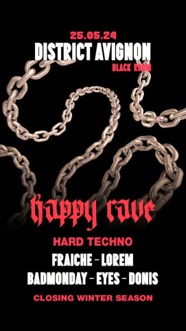 CLOSING WINTER : Happy Rave Crew cover