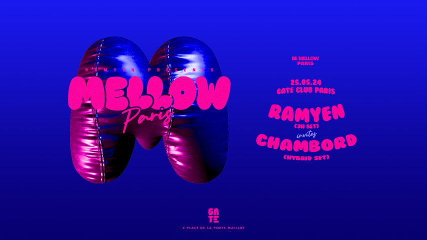 MELLOW x RAMYEN x CHAMBORD cover