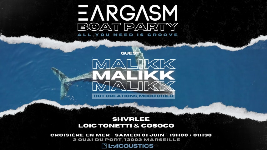 EARGASM - BOAT PARTY #2 cover